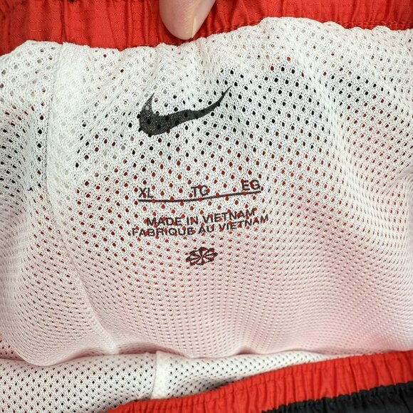 Nike‎ DNA Woven Shorts Basketball Red DH7559-010 Men’s XL Colorblock Mesh Lined - Picture 8 of 11